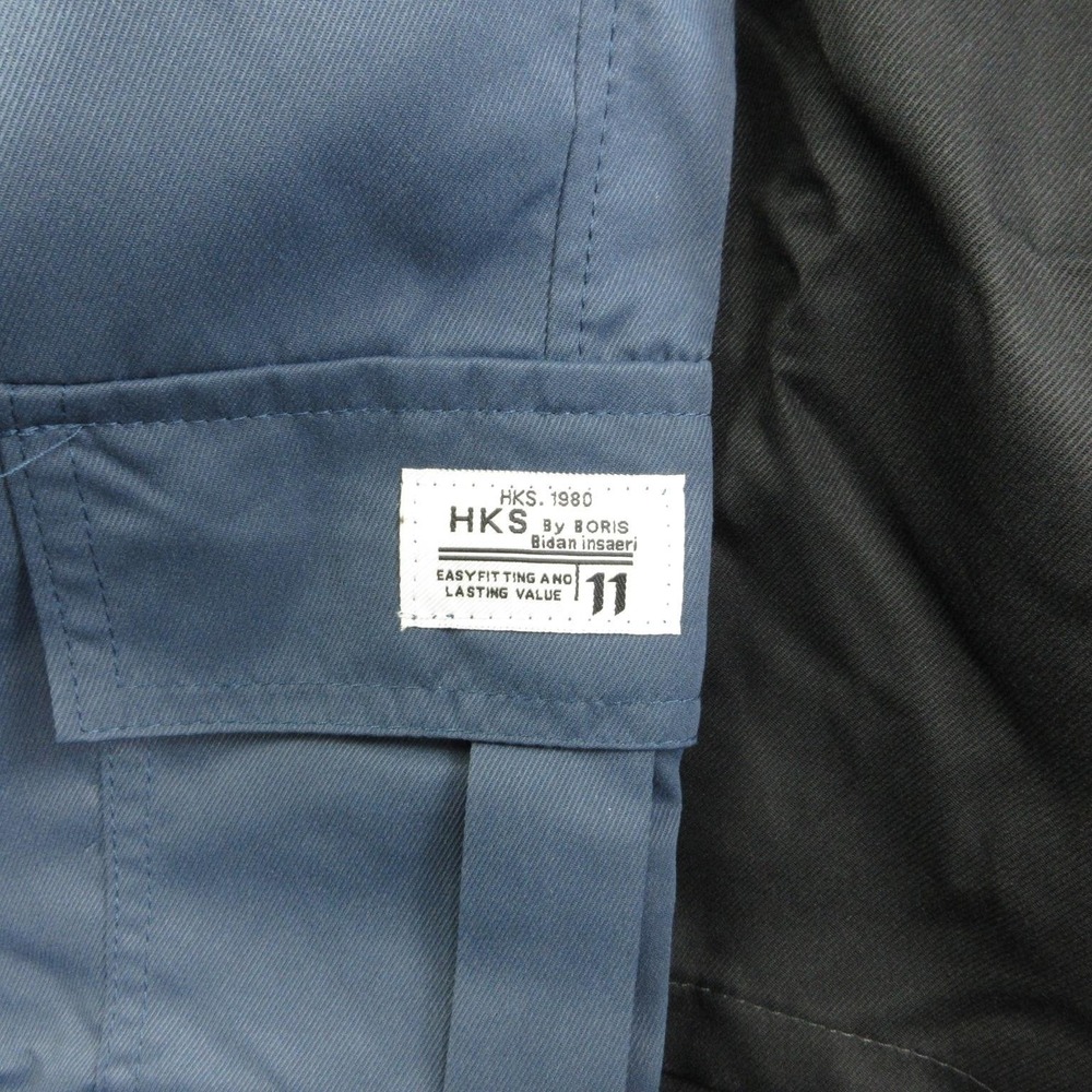 HKS By BORIS Shorts Mens XL 3 Pack Blue Gray Black Cargo Drawstring 29x9* NWOT - Picture 10 of 16